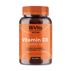 BIVITS VITAMIN D3 4000ИЕ (60 ТАБЛЕТИ)