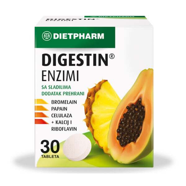 DIETPHARM ДИГЕСТИН ЕНЗИМИ (30 ТАБЛЕТИ)