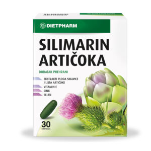DIETPHARM  СИЛИМАРИН + АРТИЧОКА (30 КАПСУЛИ)