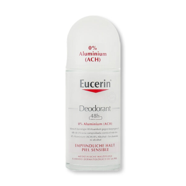 EUCERIN РОЛ-ОН ЗА ЧУВСТВИТЕЛНА КОЖА БЕЗ АЛУМИНИУМ 50мл