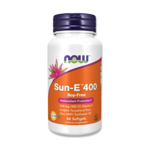 NOW SUN-E 400 IE (268мг) (60 КАПСУЛИ)