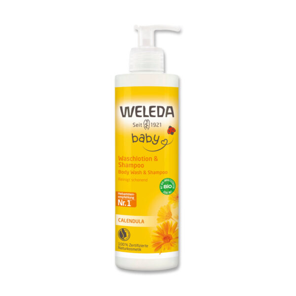 WELEDA ШАМПОН И ГЕЛ ЗА ТУШИРАЊЕ ОД НЕВЕН 400мл