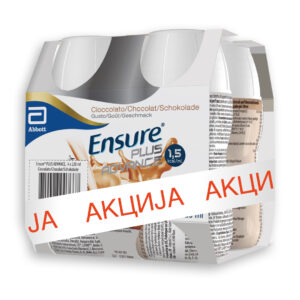 ABBOTT ENSURE PLUS ADVANCE ЧОКОЛАДО 4 Х 220МЛ