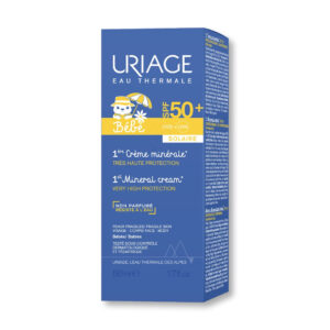 URIAGE BEBE МИНЕРАЛЕН КРЕМ СО ЗАШТИТЕБ ФАКТОР 50 50 г.
